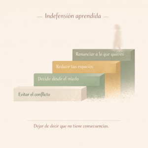 indefensión aprendida